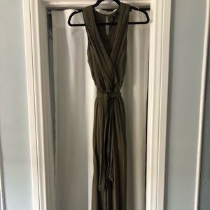 Olive Green Papaya Jumpsuit size Small